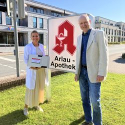 3. Platz Andrea Hirsch aus der Arlau-Apotheke in Viöll